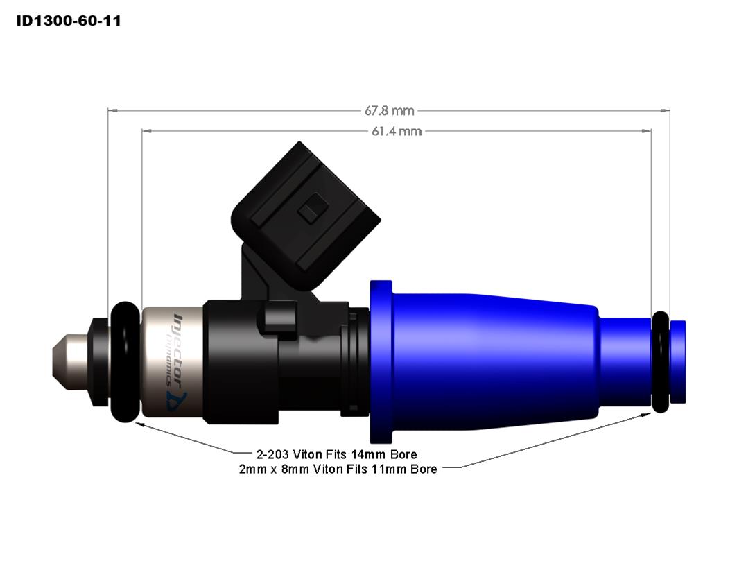 Juego de inyectores de alto rendimiento para 2JZ/VR38 - 1300.60.11.D.6