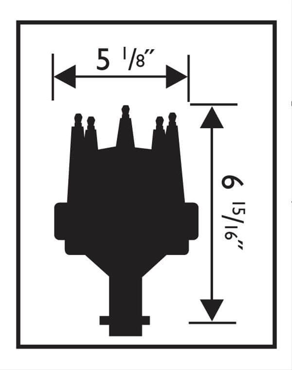 Distribuidor de alto rendimiento para GM Small Block/Big Block - 85551